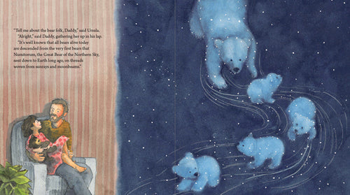 <i>Bear Child</i> by Jeff Mead, illustrated by Sanne Duft