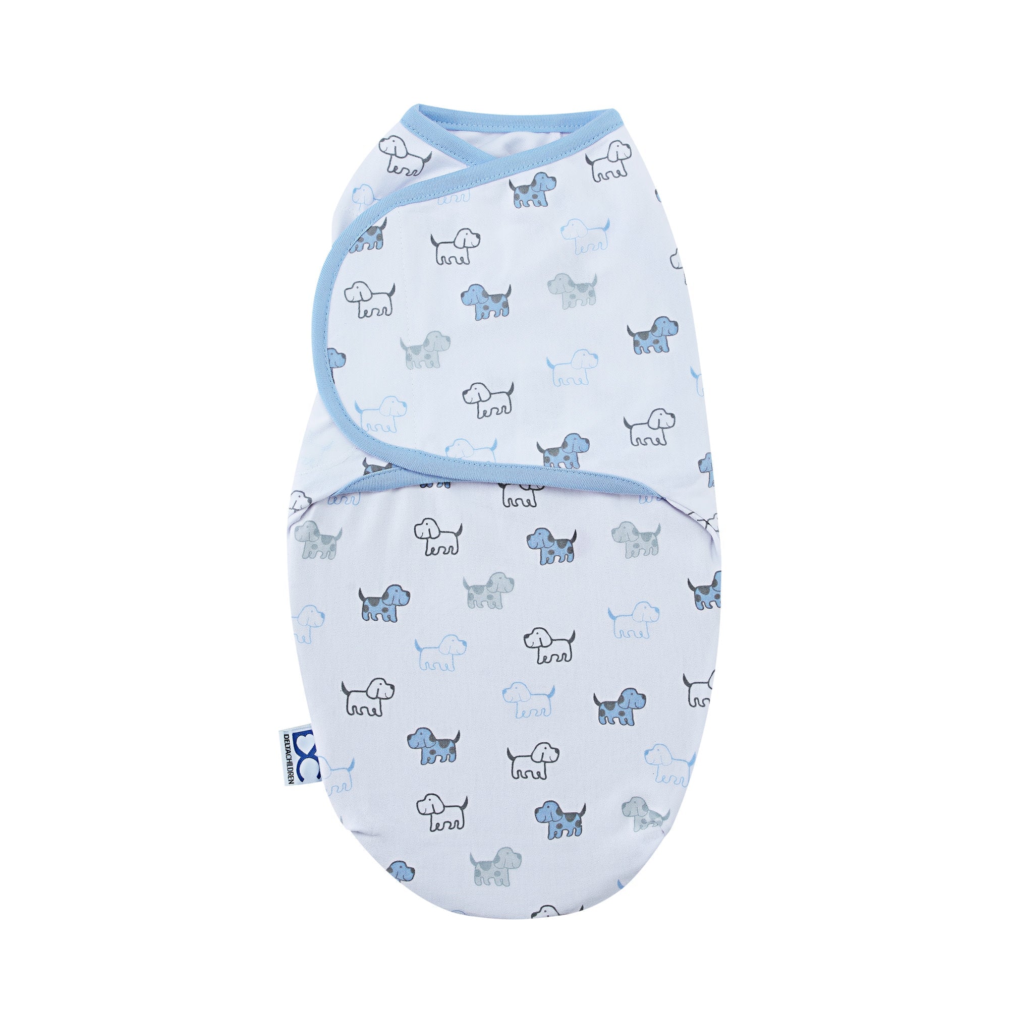Little Lambs Adjustable Swaddle Wrap - Size Large, Fits Babies 3-6 Months/14-18 lbs.