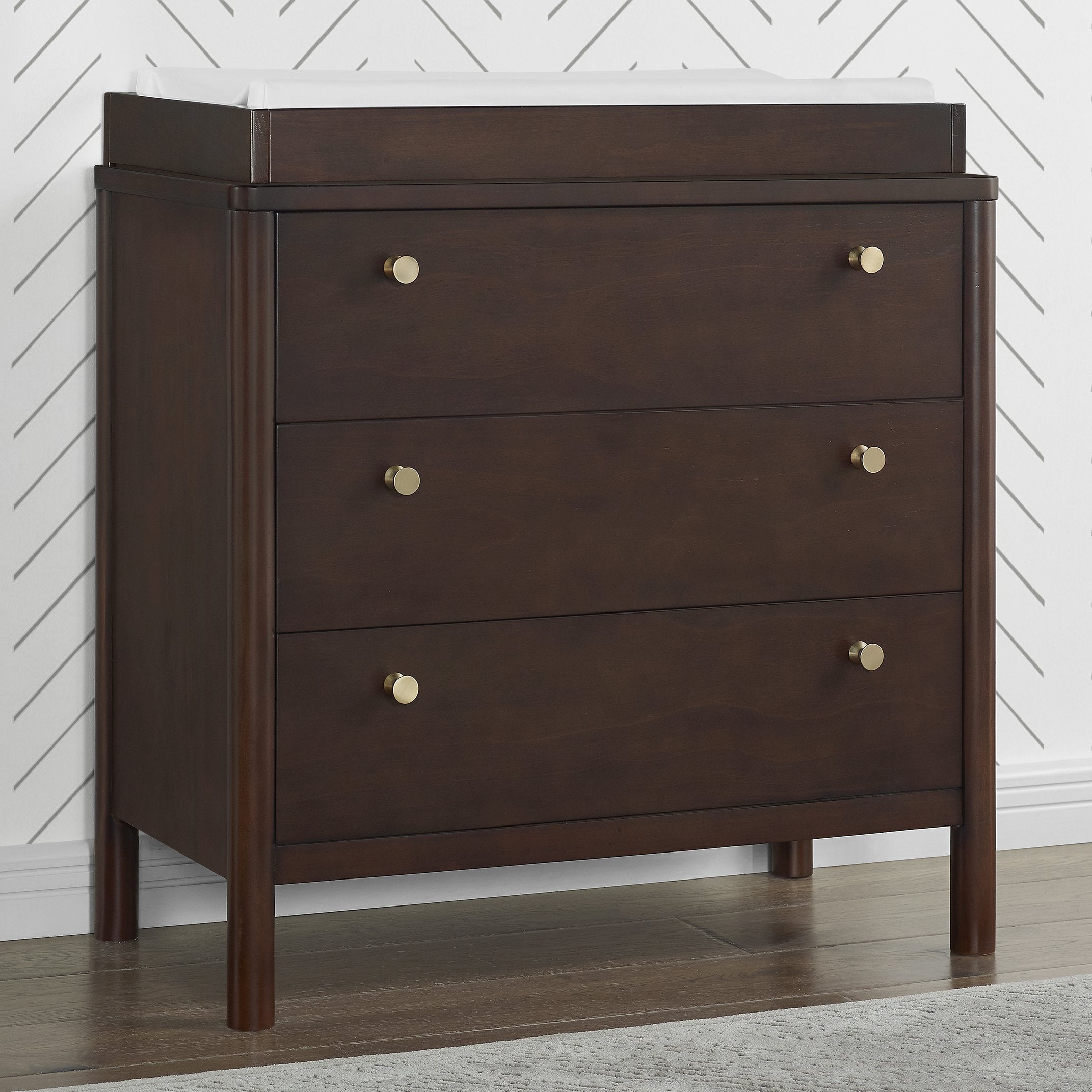 Remy 3 Drawer Dresser with Changing Top